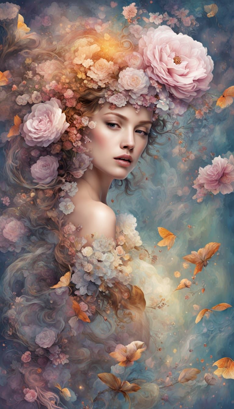 AI Art: Unique Iridescent Images in Original Styles