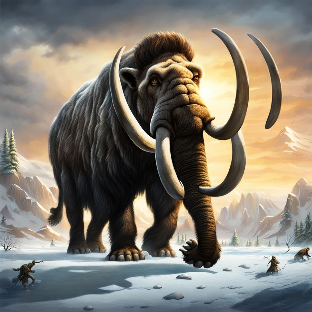 Ice Age War: Mammoth vs Saber-Toothed Tiger