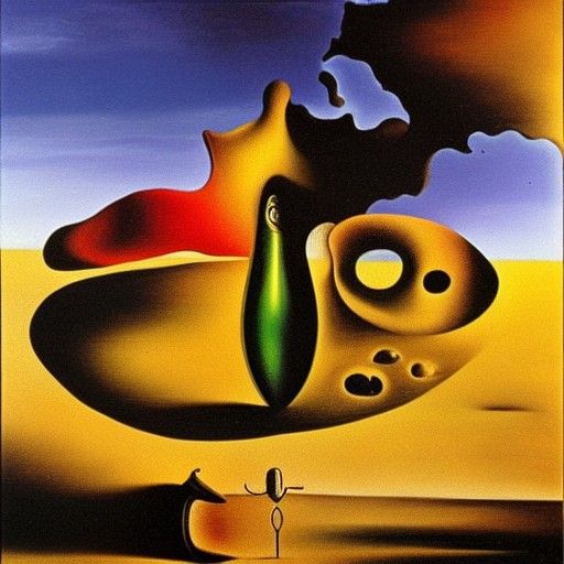 Surreal Melting Time Inspired by Salvador Dali