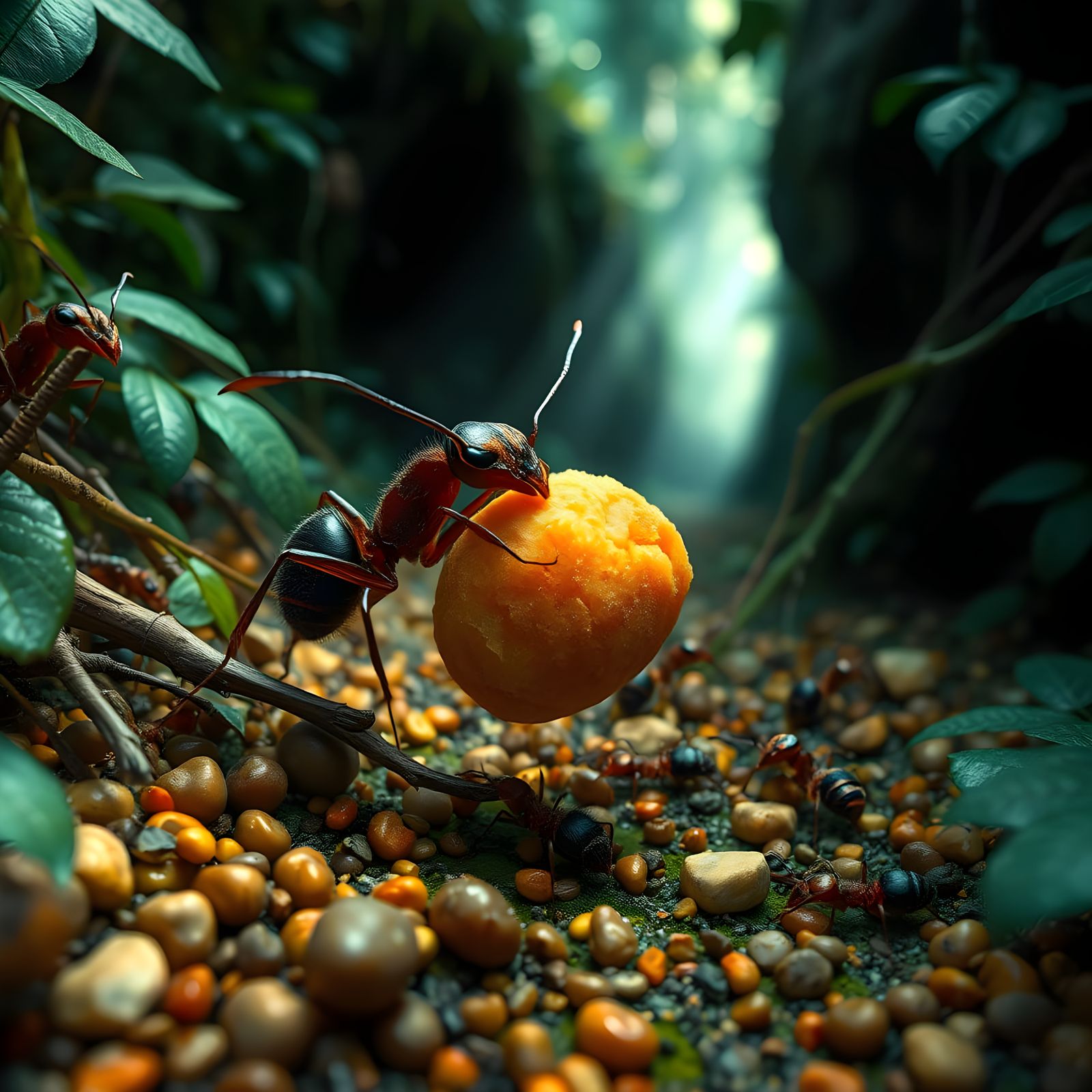 Ant's-Eye View: A Tiny World in Unreal Engine