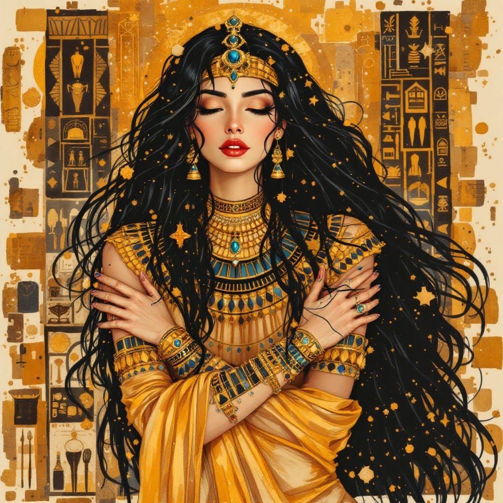 The Pharaoh’s Silent Muse