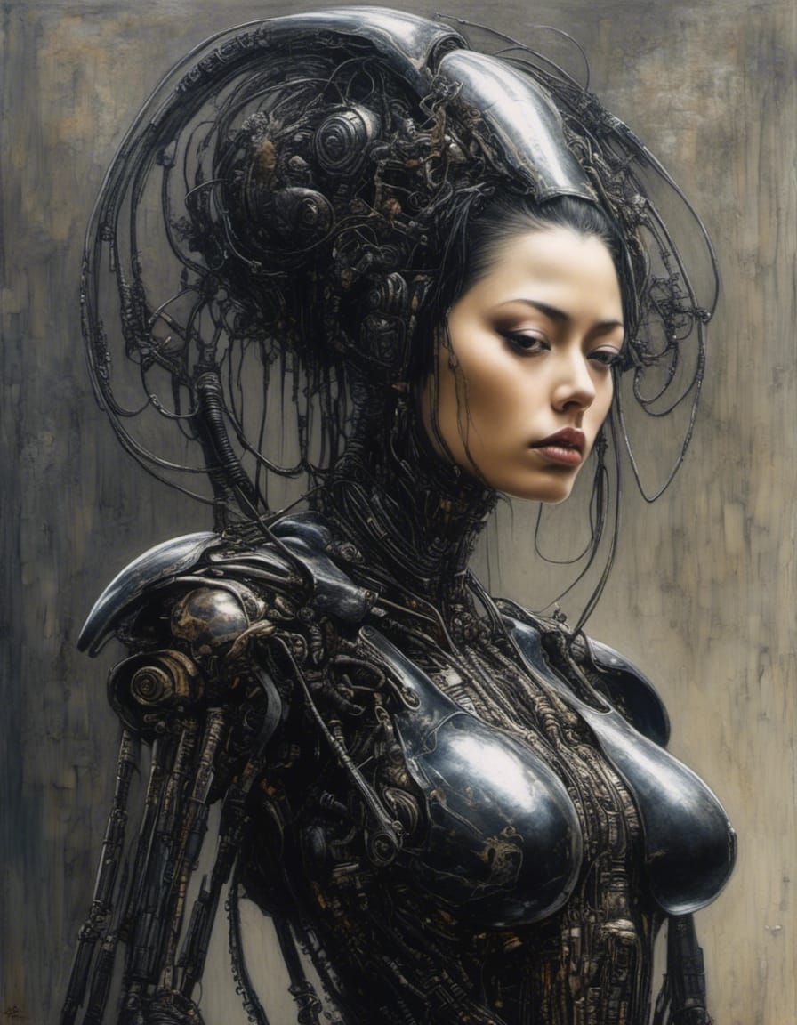 Biomechanical Geisha: Half Woman, Half Robot