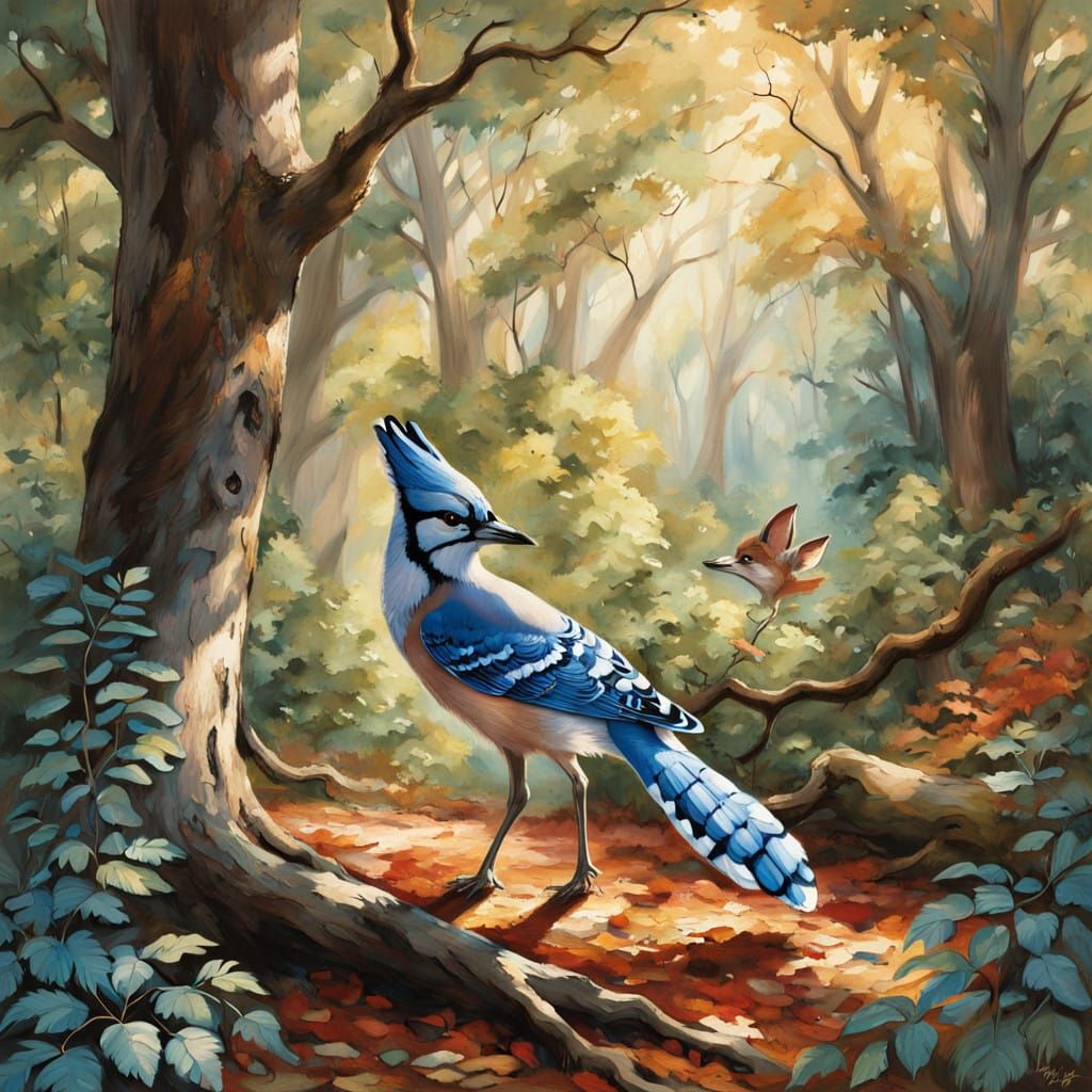 Serene British Countryside Landscape with Wildlife