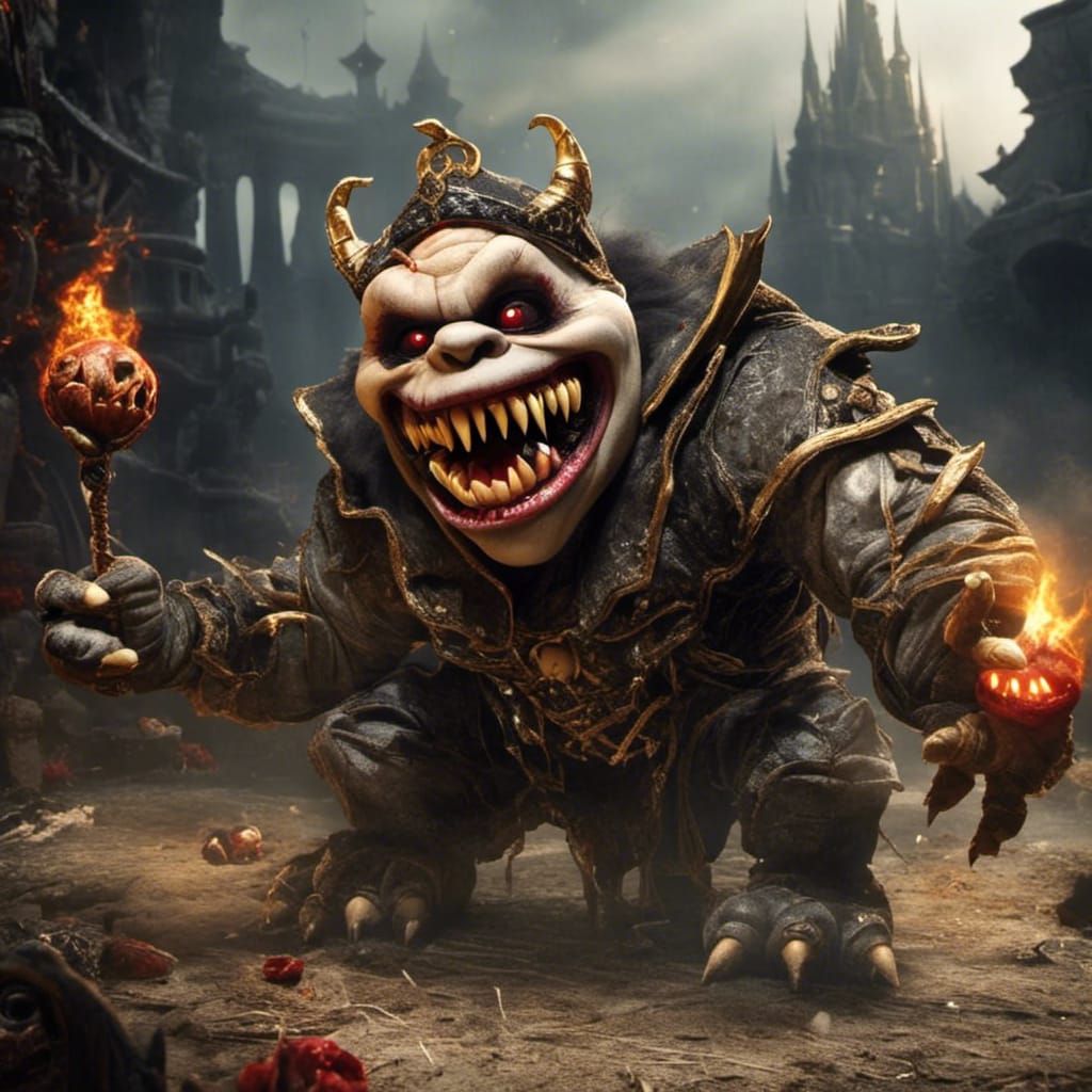 Bowser as Soft, Rounded 3D Model