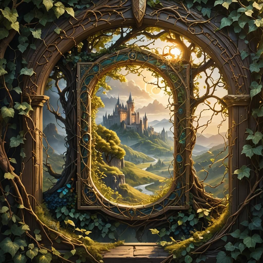 Mystical Portal to a Past World