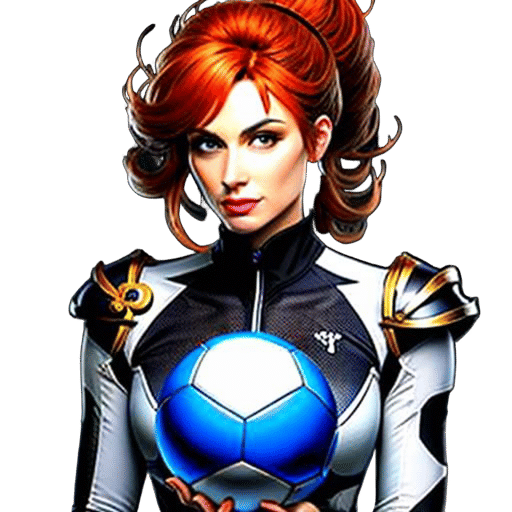 A Vibrant Ball Bounces Through a City Street