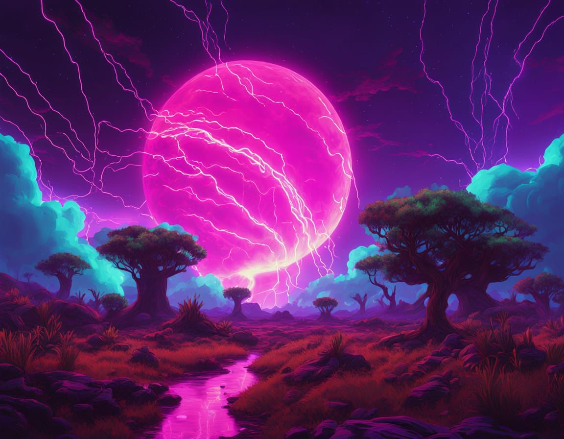 Cosmic Bloom on the Red Planet