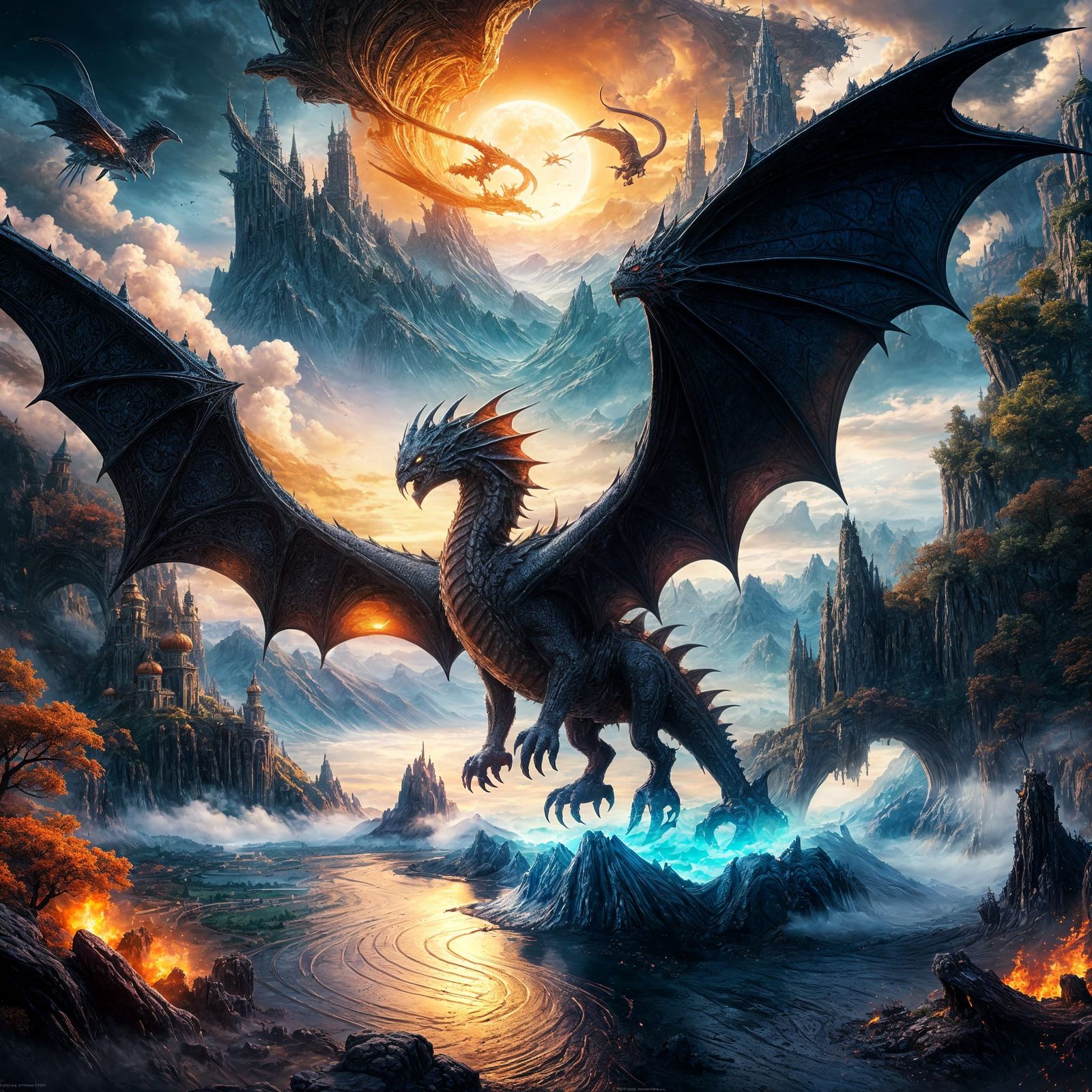 Detailed Matte Painting in Unreal Engine 5