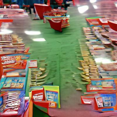 Surreal Book Fair Features Only Teeth