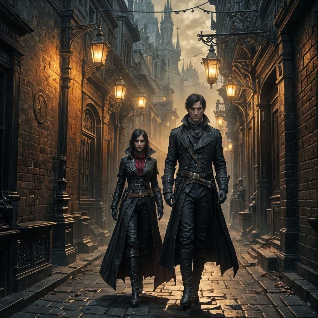 Intricate Rogue Concept Art in Unreal Engine