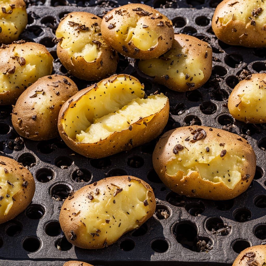 An AI-Generated Image of a Potato