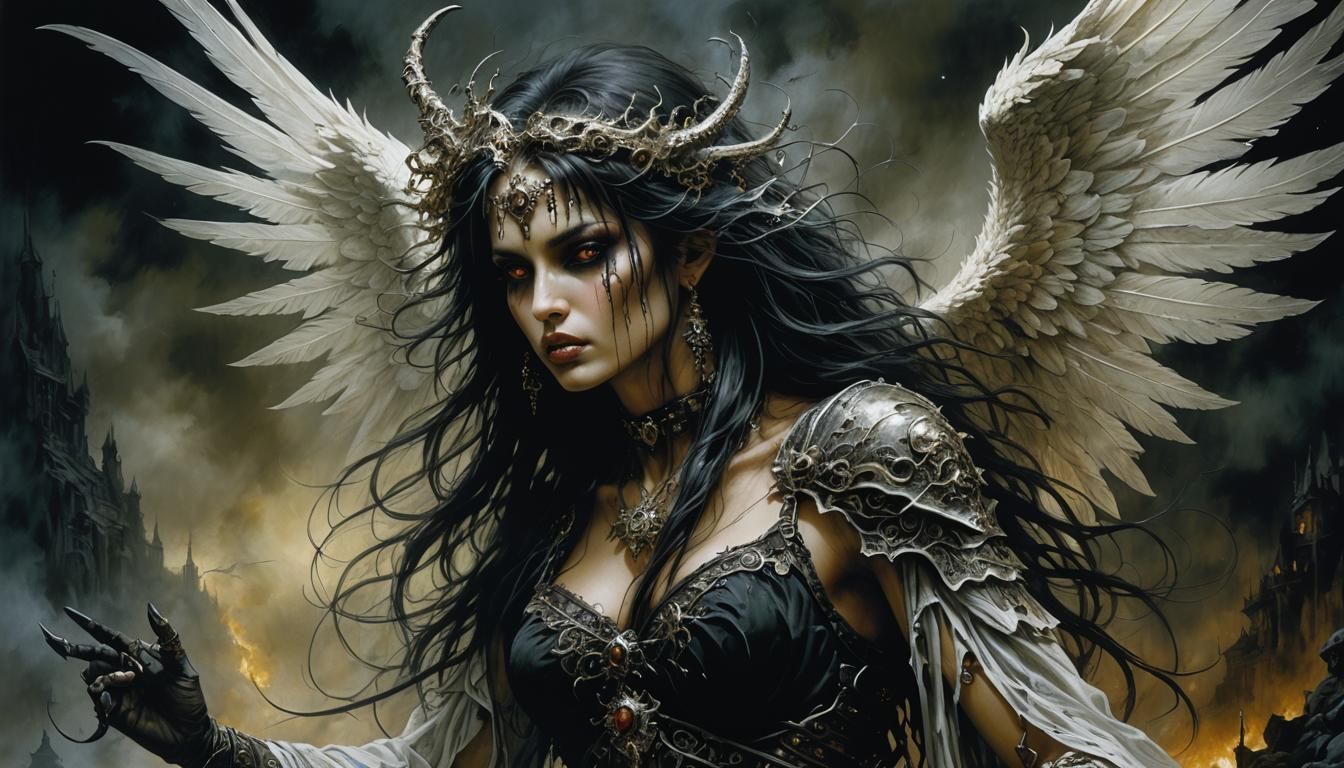 8 Images (1): Der gefallene Engel (siehe bitte den Zusatztext).