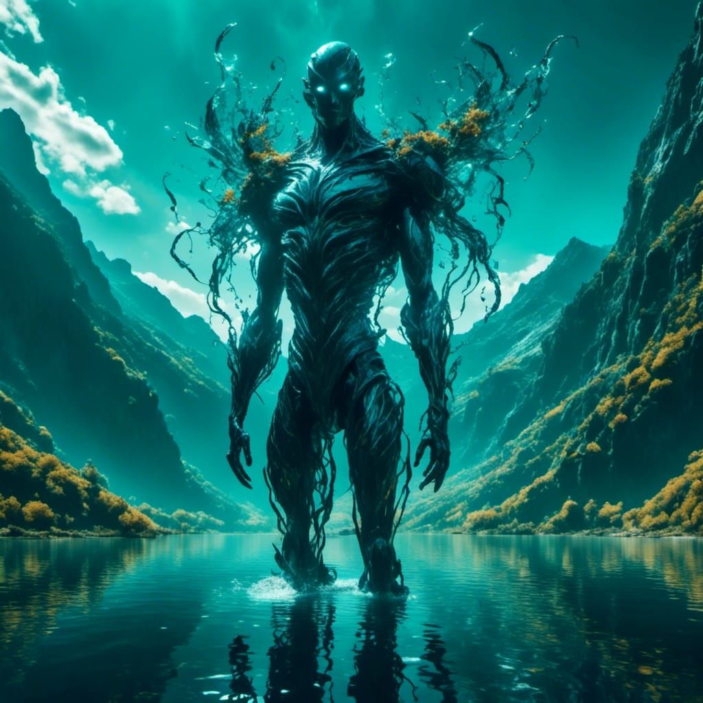 Masculine Water Hybrid Emerges from Lake