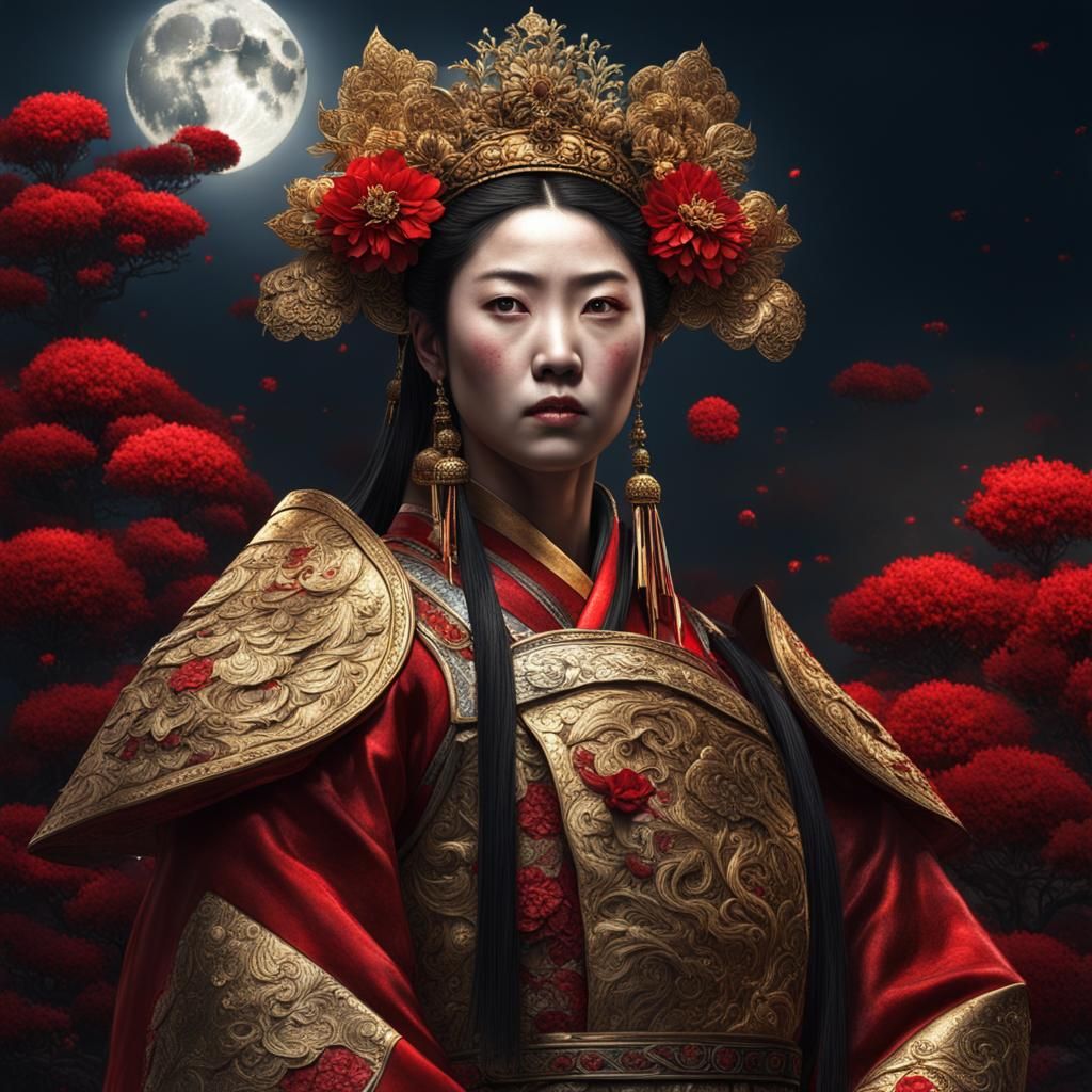 Fearless Korean Queen Ready for War