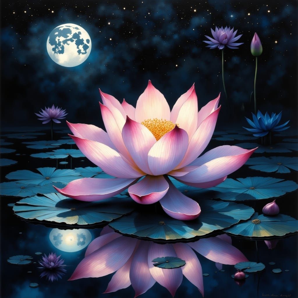 Moonshine lotus