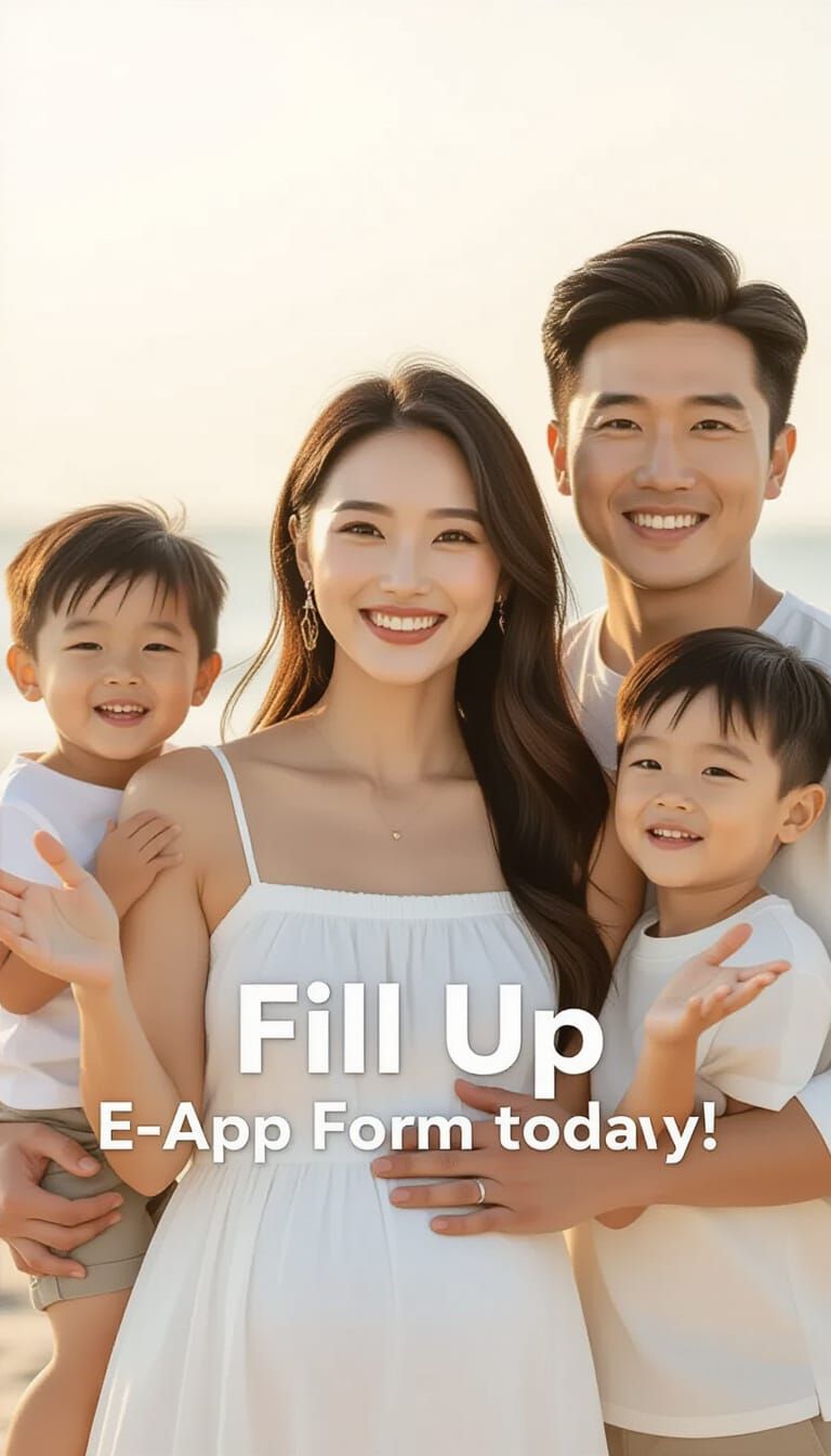 Modern Chinese Family Invites to Link in Bio