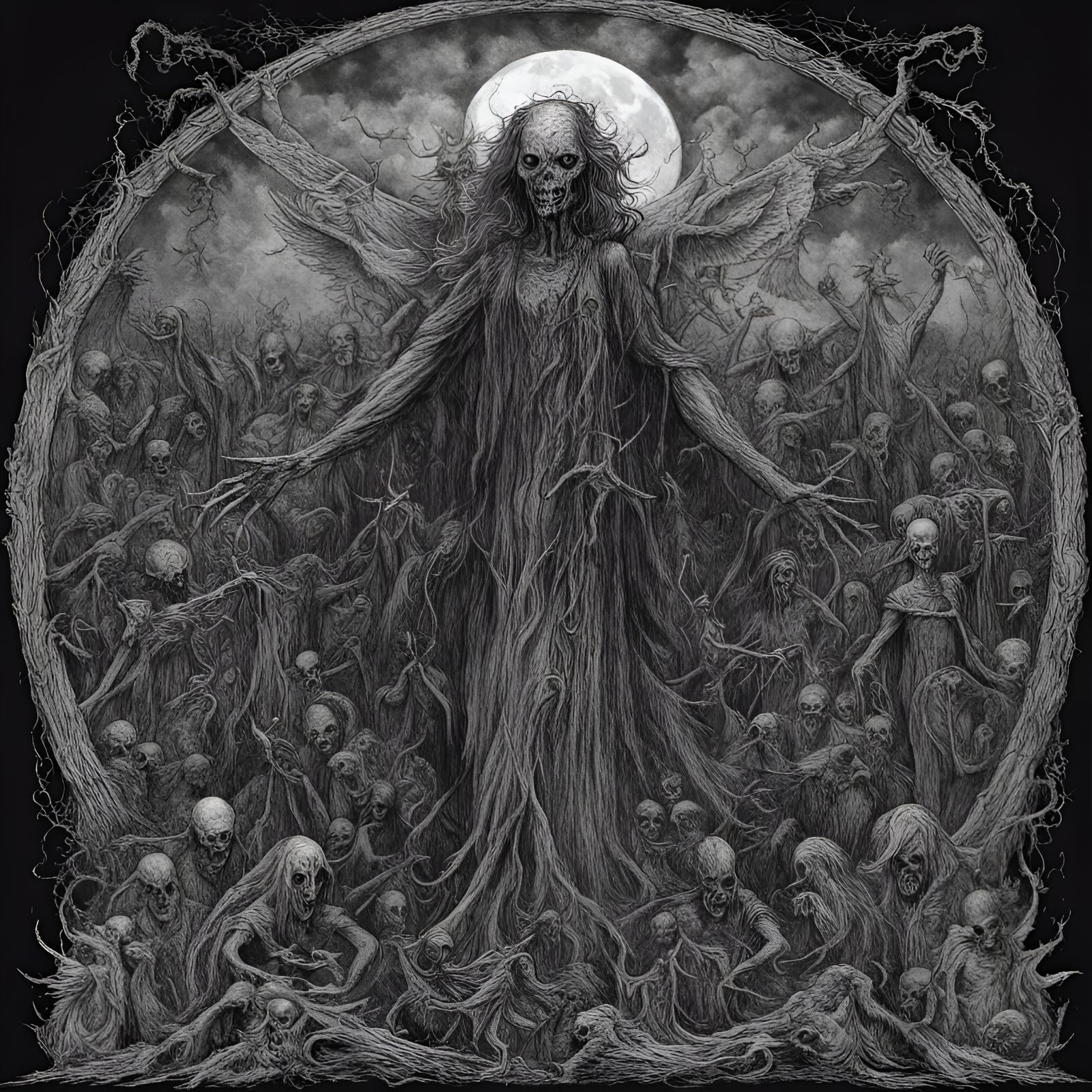 Zombie Angels at the Gates of Hell