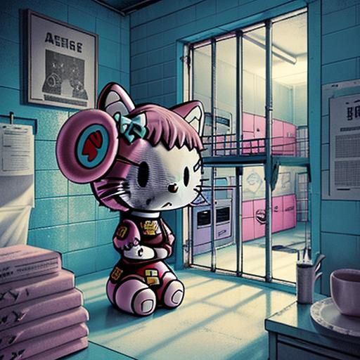 Inside the prison, old alliances meant nothing. Hello Kitty quickly realized that survival meant adapting to her new env...