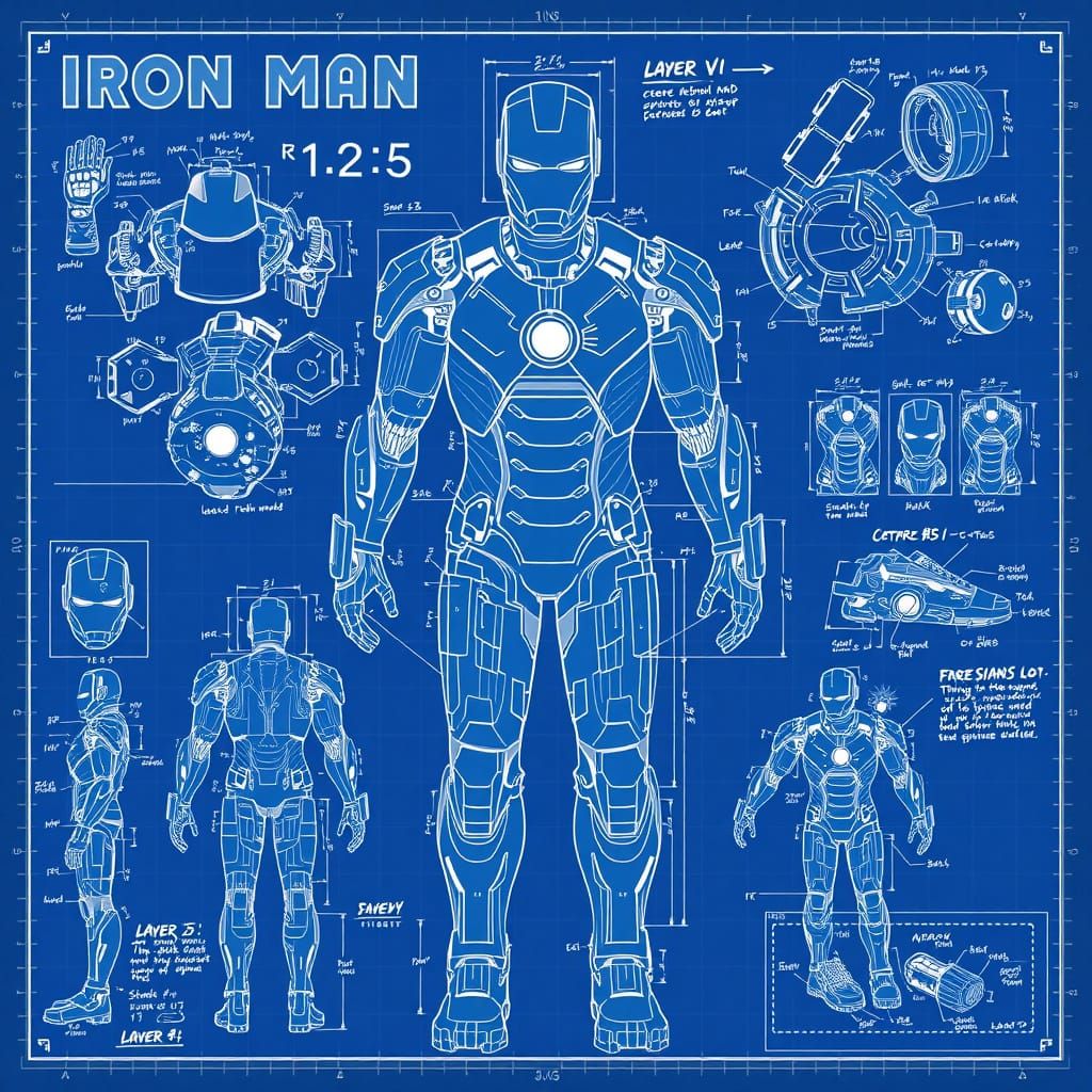 Modifier Monday theme is 'Schematics & Blueprints'