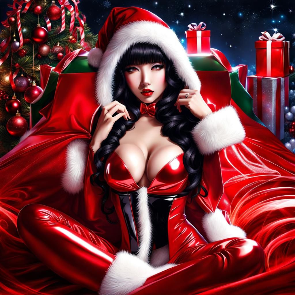 Christmas Beauty in Japan: Retrofuturistic Lingerie