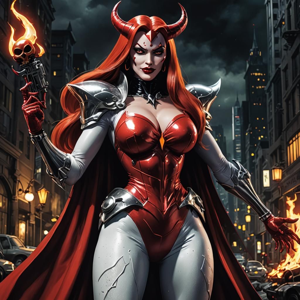 Jessica Rabbit as Spawn Dark Gothic Art