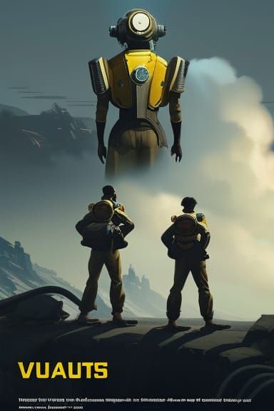 Vault-Tec Propaganda Poster in Digital Art Style