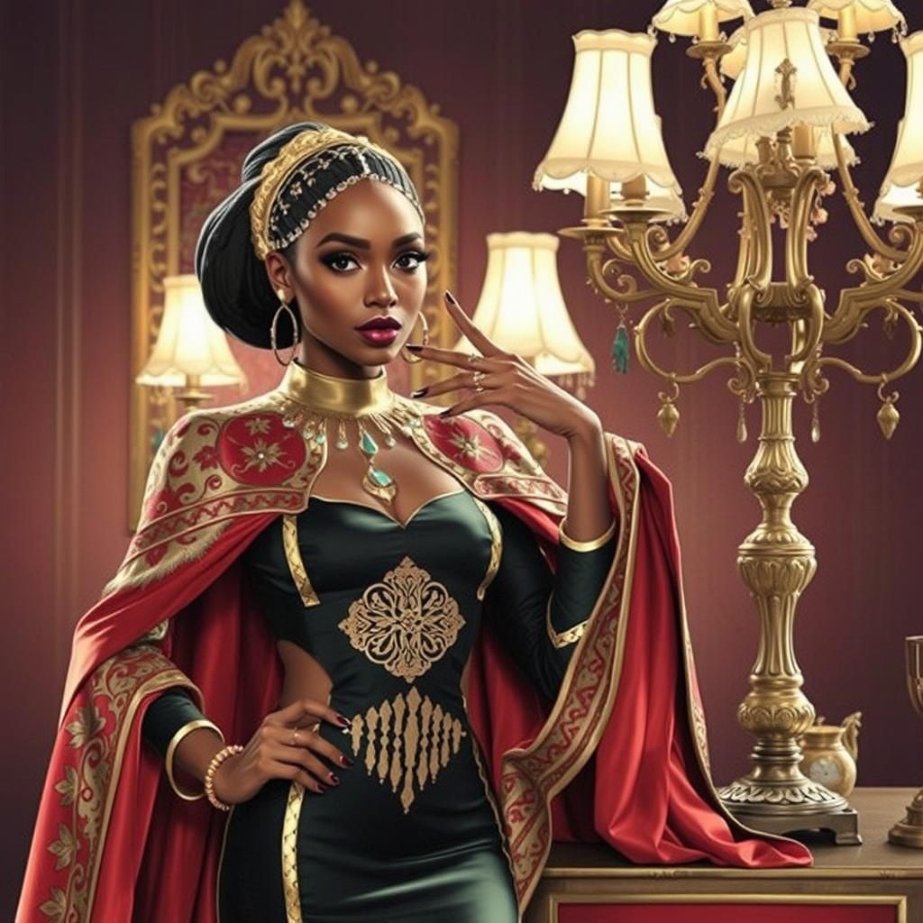 AI Interpretation of Pure Opulence