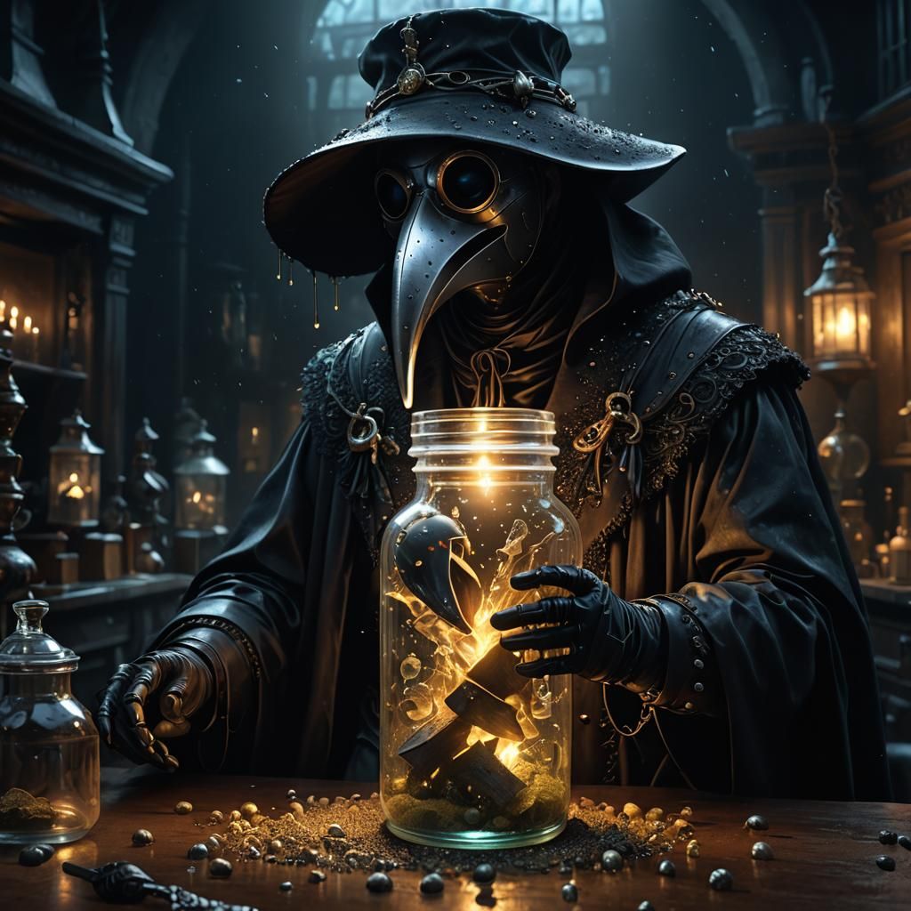 Containing the Plague; Mad Doctor Style.