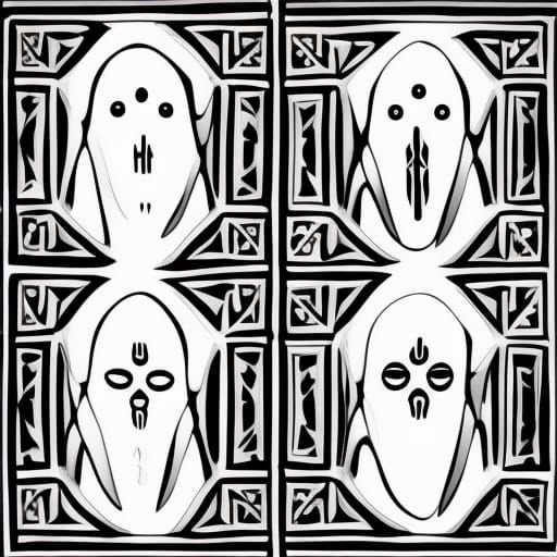 Symmetric Ghost Illustration