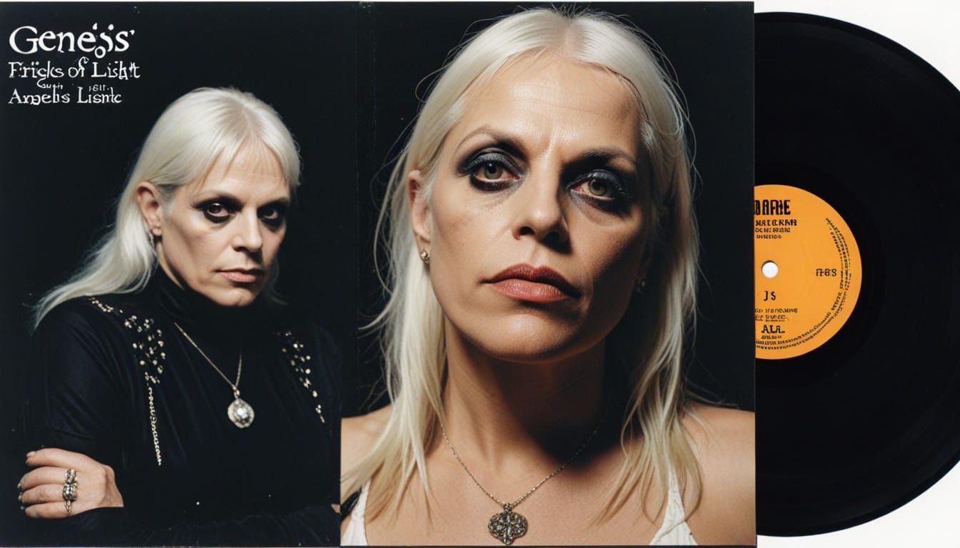 Genesis P-Orridge 'Je T'aime' Single Cover Art