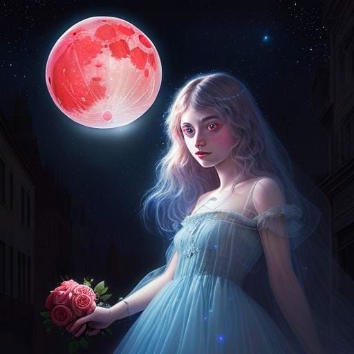 Strawberry moon