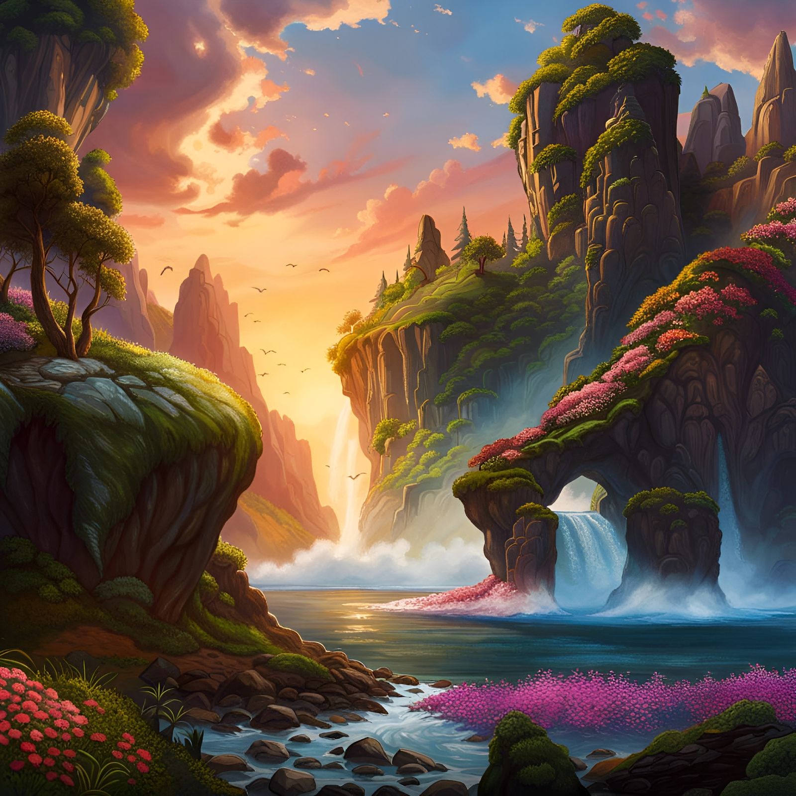 Fantasy landscape