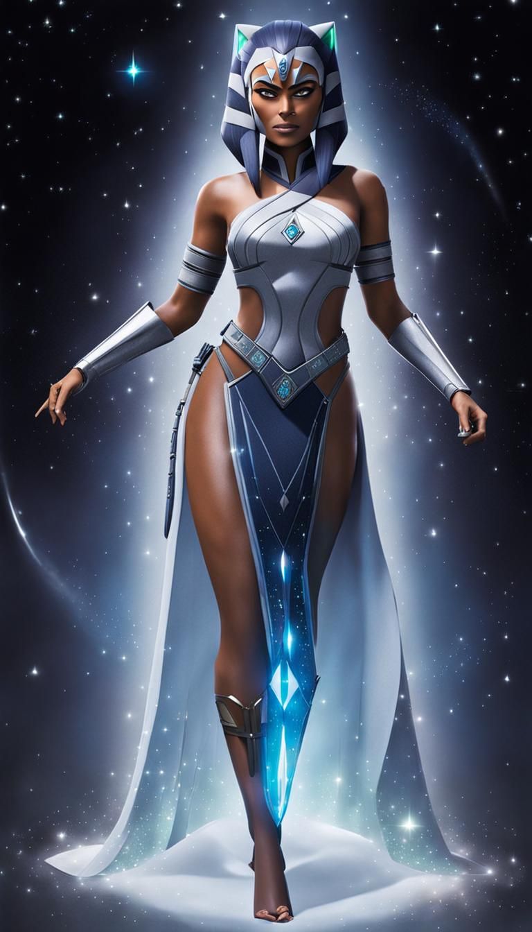 Ahsoka Tano as Astral Goddess Illustration