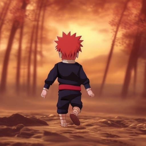 Baby Naruto: Epic Cinematic Digital Matte Painting
