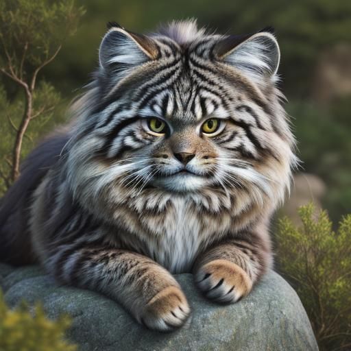 Manul, Wild pallas cat