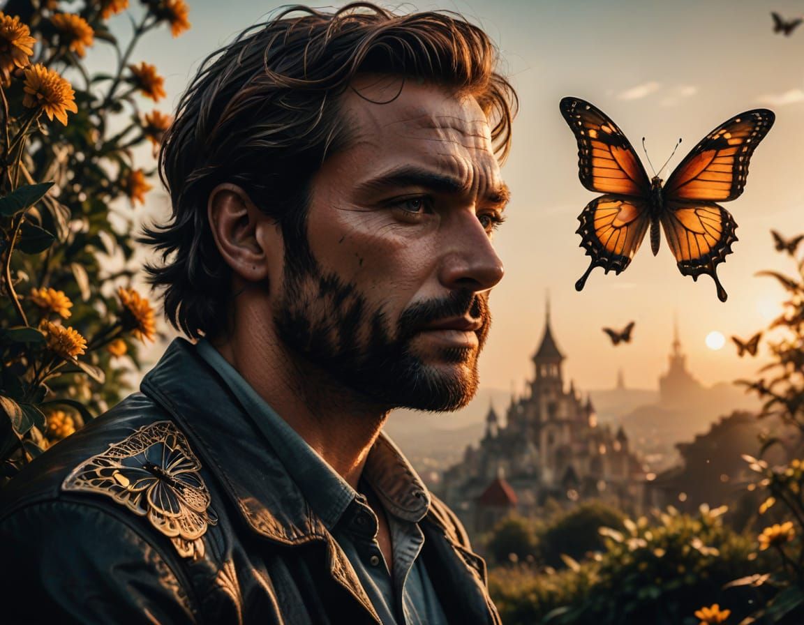 Happiness is like a butterfly...   (daydreaming edition)