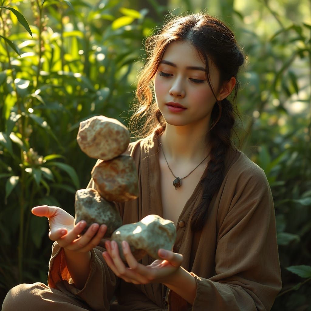 Mystical Earthy Realism Fantasy Art