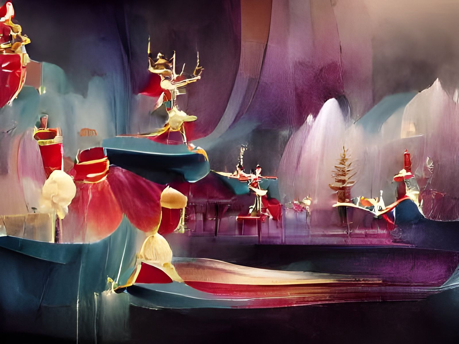 Fantasia Nutcracker Suite Concept Art Animation