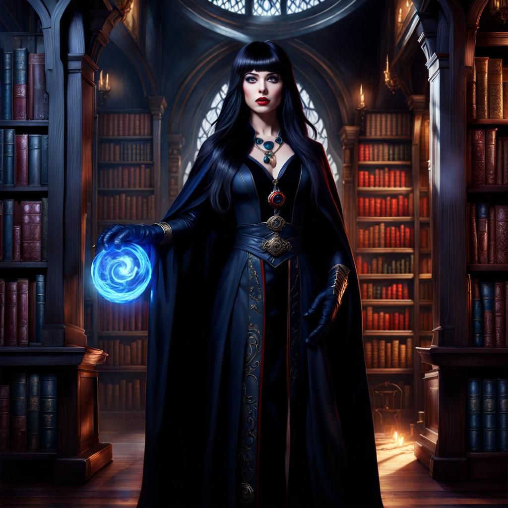 Magic Spell Casting Enchantress