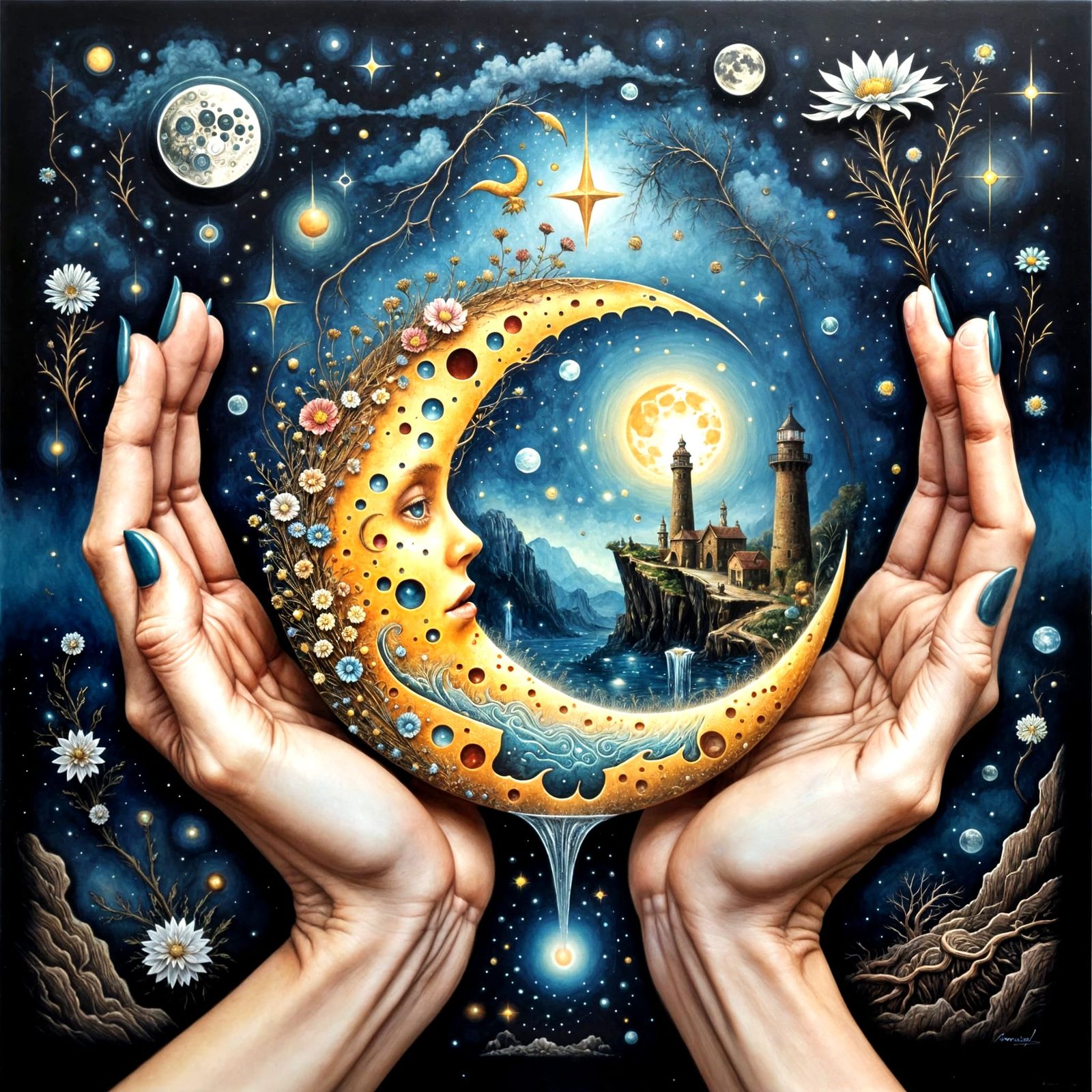 <lora:Barva:1.0> <lora:Moony:1.0> even the moon gets bored