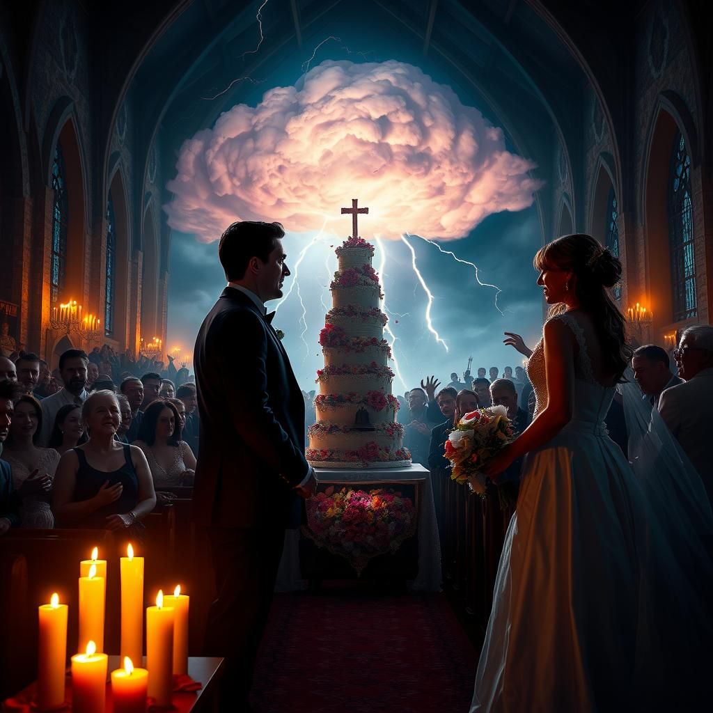 Chaotic Wedding Concept Art Fantasy