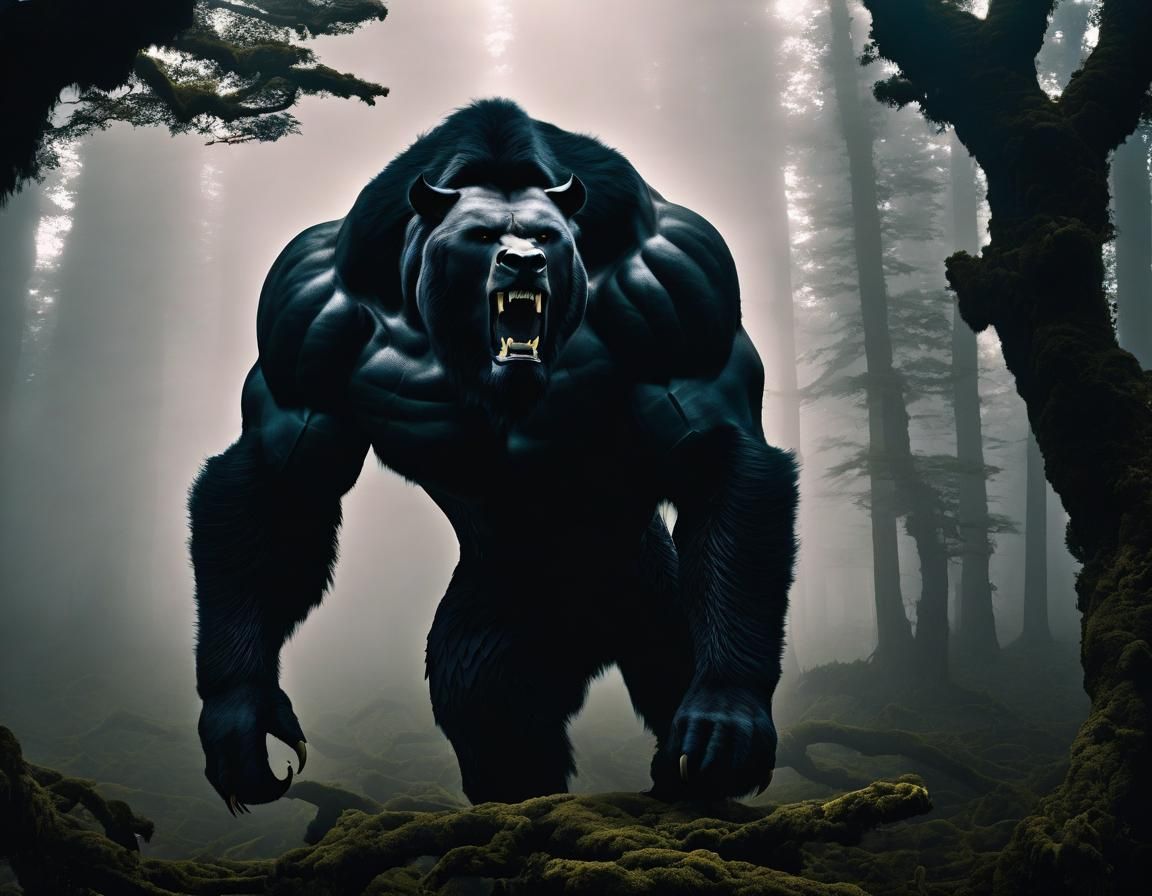 Surreal Dreamscape of Abstract Figures