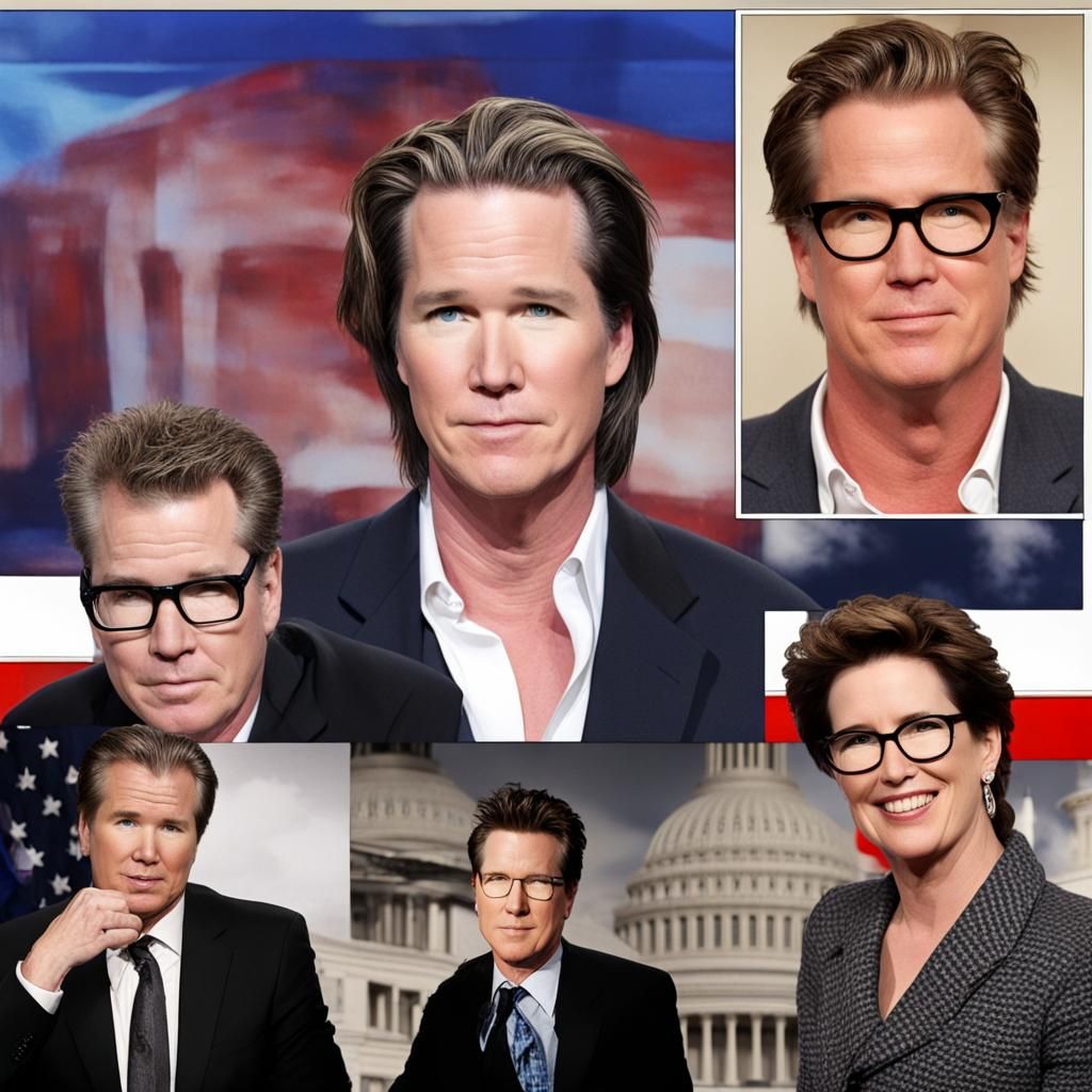 Val Kilmer combined with Rachel Maddow