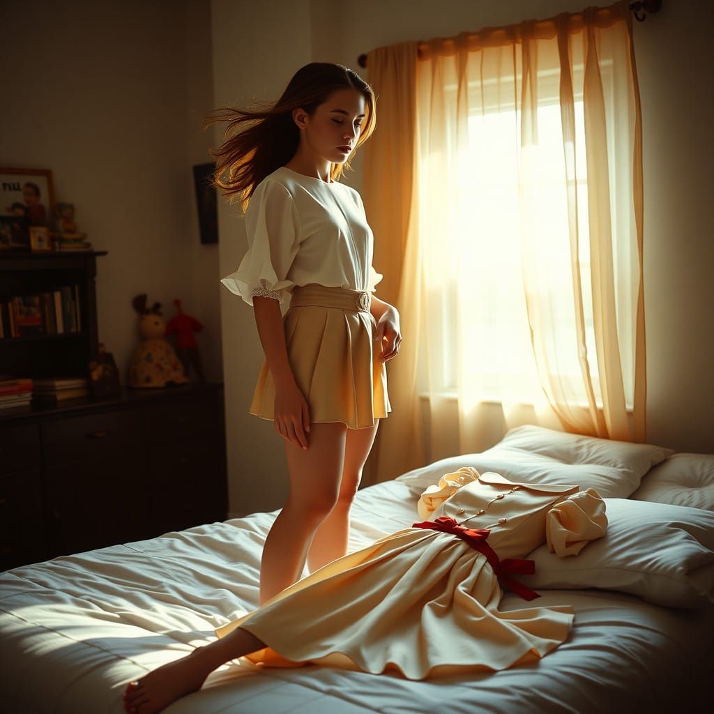 Ethereal Youth in Cinematic Beauty