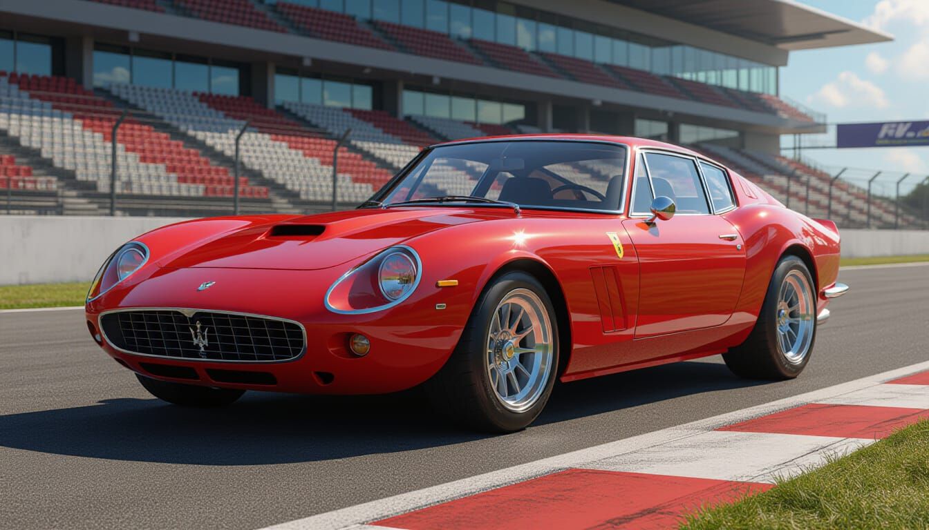 Classic Grand Tourer Coupe in Oro Longchamps Red