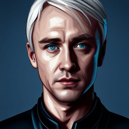 Confident 3D Portrait with Smirking Expression in 4K