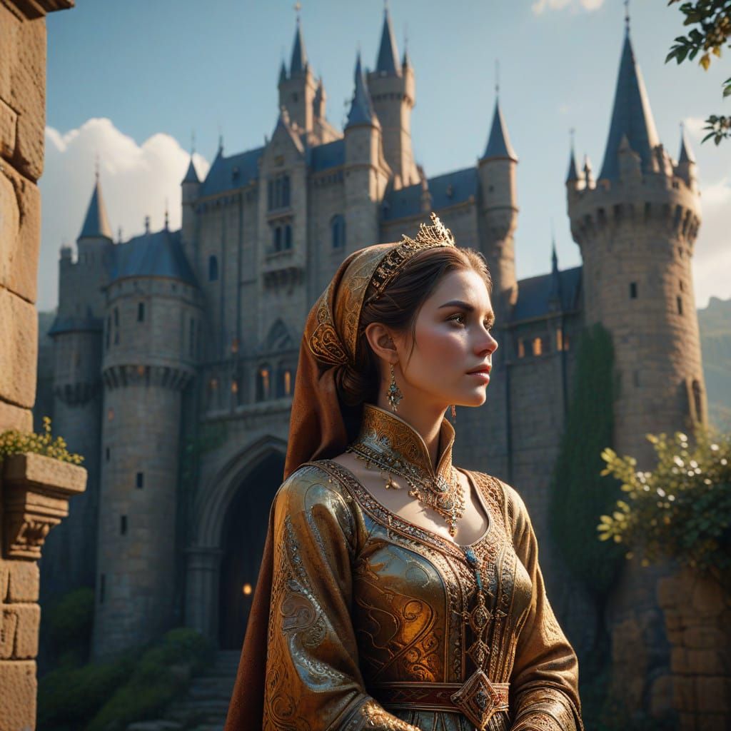 Medieval Regent in a Castle Realm