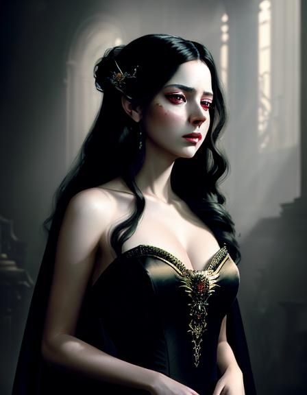 Majestic Teenage Portrait in Photorealistic Style