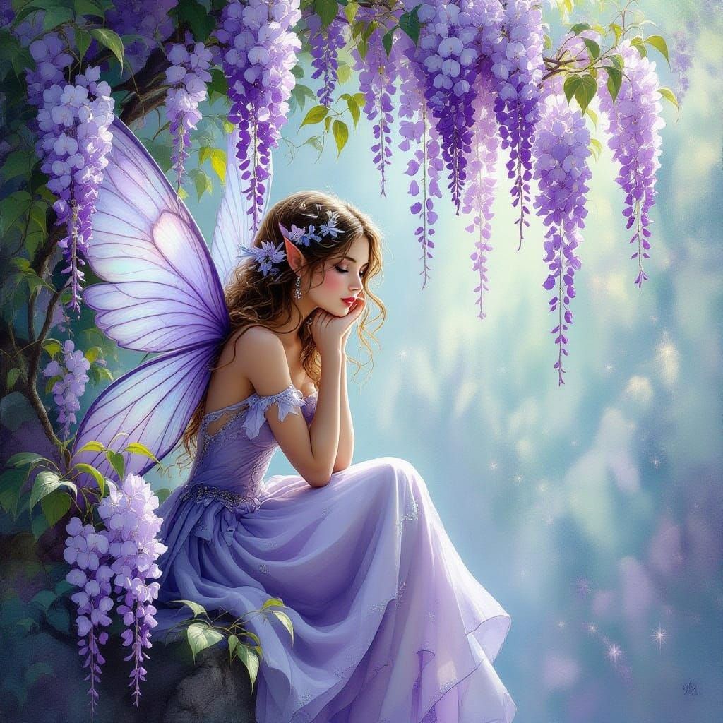 Wisteria fairy