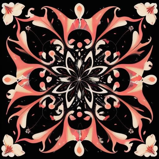 Colorful Calla Lilies in Surreal Illustration